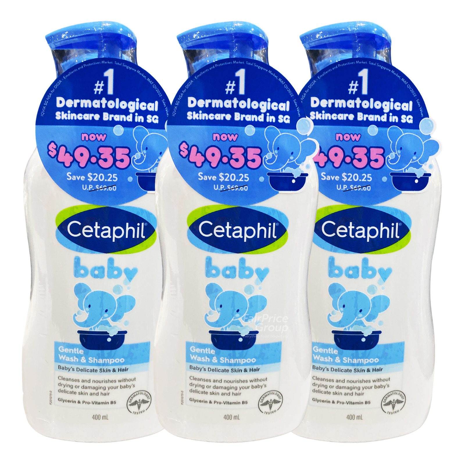 Cetaphil Baby Gentle Wash & Shampoo NTUC FairPrice