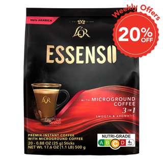 Lor Essenso 3 in 1 Instant Microground Coffee