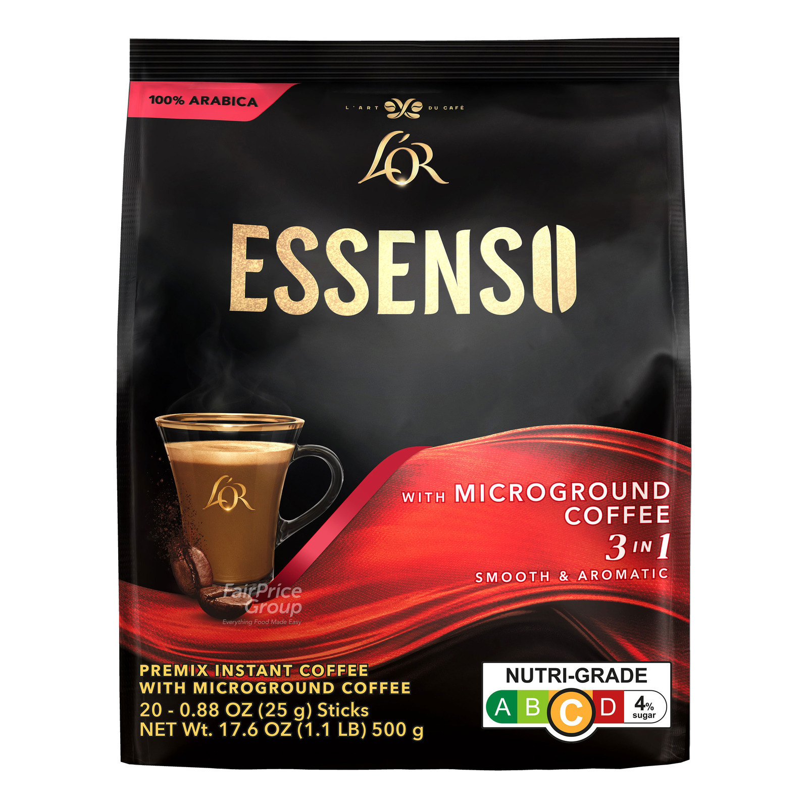 Lor Essenso 3 in 1 Instant Microground Coffee
