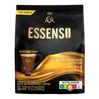 Lor Essenso 2 in 1 Instant Microground Coffee + Creamer Lor Essenso 2 in 1 Instant Microground Coffee + Creamer