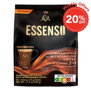 Lor Essenso 2 in 1 Instant Microground Coffee - Colombian Mystique