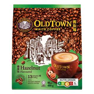 Old Town 3 in 1 Instant White Coffee - Hazelnut