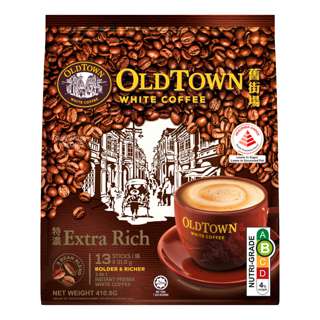 Old Town 3 in 1 Instant White Coffee - Extra Rich