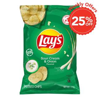 Lay's Potato Chips - Sour Cream & Onion Lay's Potato Chips - Sour Cream & Onion