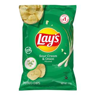 Lay's Potato Chips - Sour Cream & Onion Lay's Potato Chips - Sour Cream & Onion