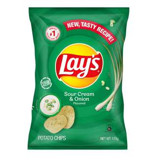 Lay's Potato Chips - Sour Cream & Onion Lay's Potato Chips - Sour Cream & Onion