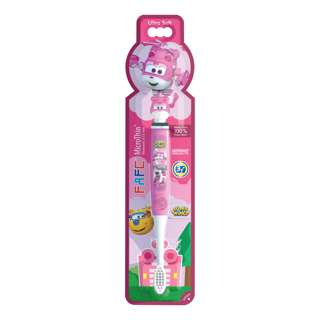 FAFC Super Wings Kids Toothbrush - Dizzy Figurine