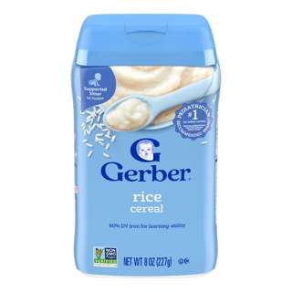 Gerber Baby Cereal - Rice