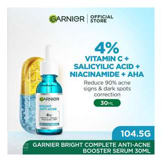 Garnier Bright Complete Anti-acne Booster Serum Garnier Bright Complete Anti-acne Booster Serum