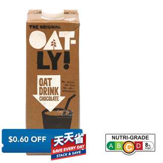 Oatly Dairy Free Oat Milk Drink - Chocolate