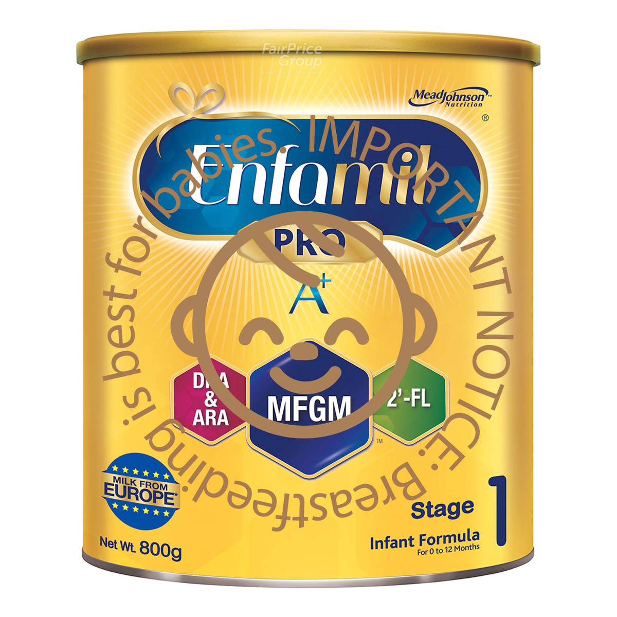 Enfamil Pro A+ Infant Milk Formula - Stage 1 | NTUC FairPrice