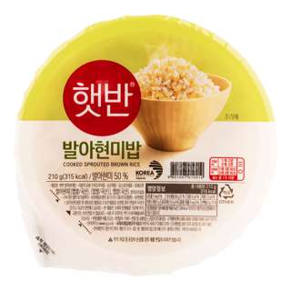 CJ Fresh Cooked Instant Rice - Sprouted Brown Rice