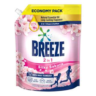 Breeze Liquid Detergent Refill - Silky Sakura