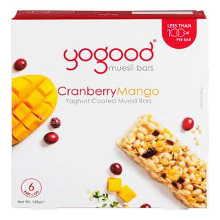 Yogood Yoghurt Coated Muesli Bars - Cranberry Mango