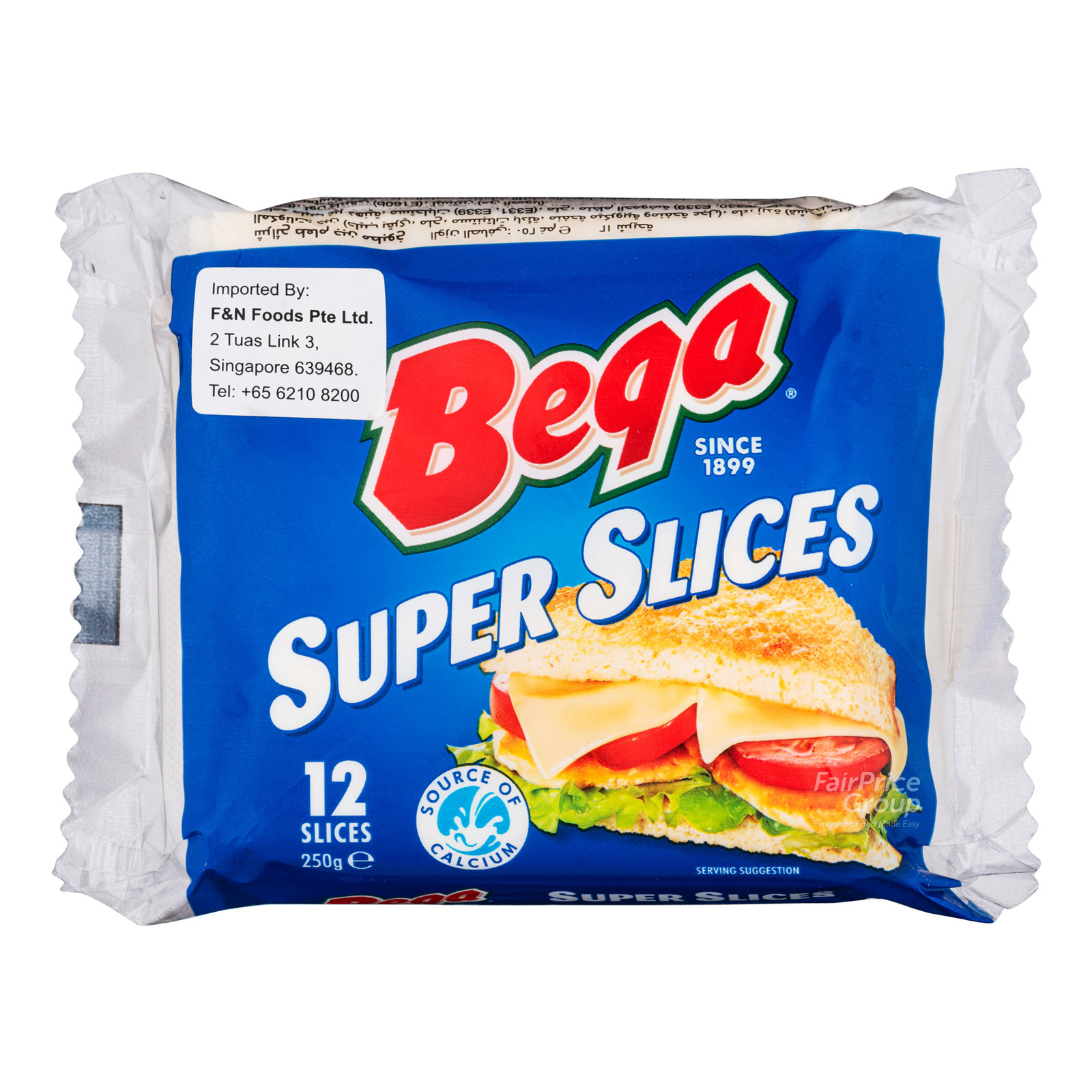 Bega Super Slices Cheese - Slices