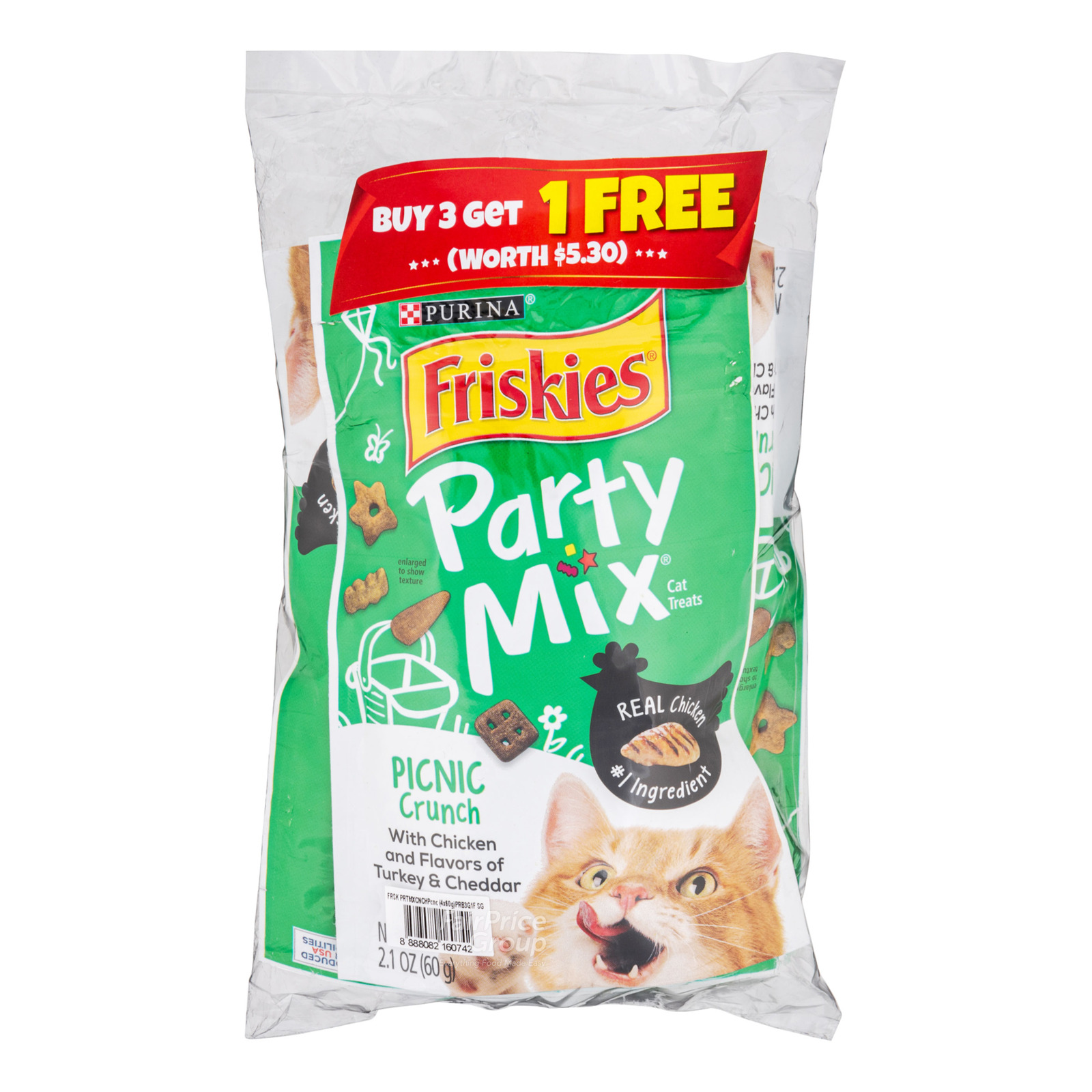 Friskies Party Mix Cat Treats Picnic Crunch NTUC FairPrice