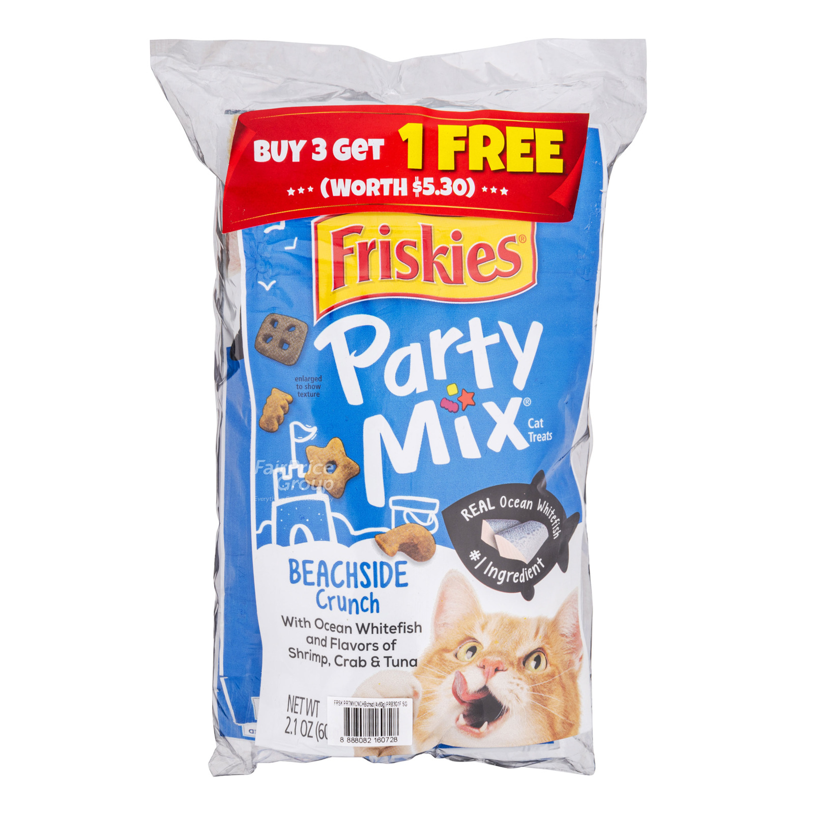 Friskies Party Mix Cat Treats Beachside Crunch NTUC FairPrice