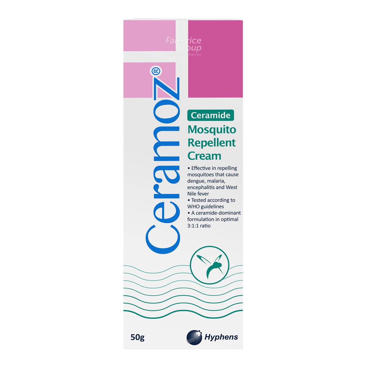 Ceramoz Ceramide Mosquito Repellant Cream NTUC FairPrice