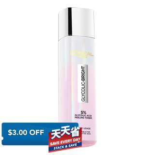 L'Oreal Paris Glycolic-Bright Peeling Toner