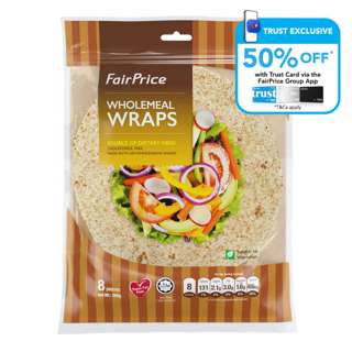 Fairprice Wraps - Wholemeal