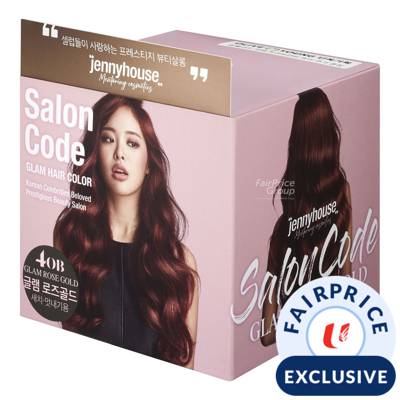 Jenny House Salon Code Glam Hair Colour - Glam Rose Gold | NTUC FairPrice