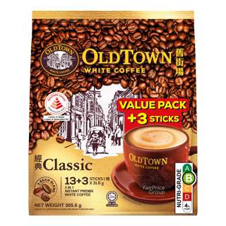Old Town 3-in-1 Coffee Instant White Coffee - Classic