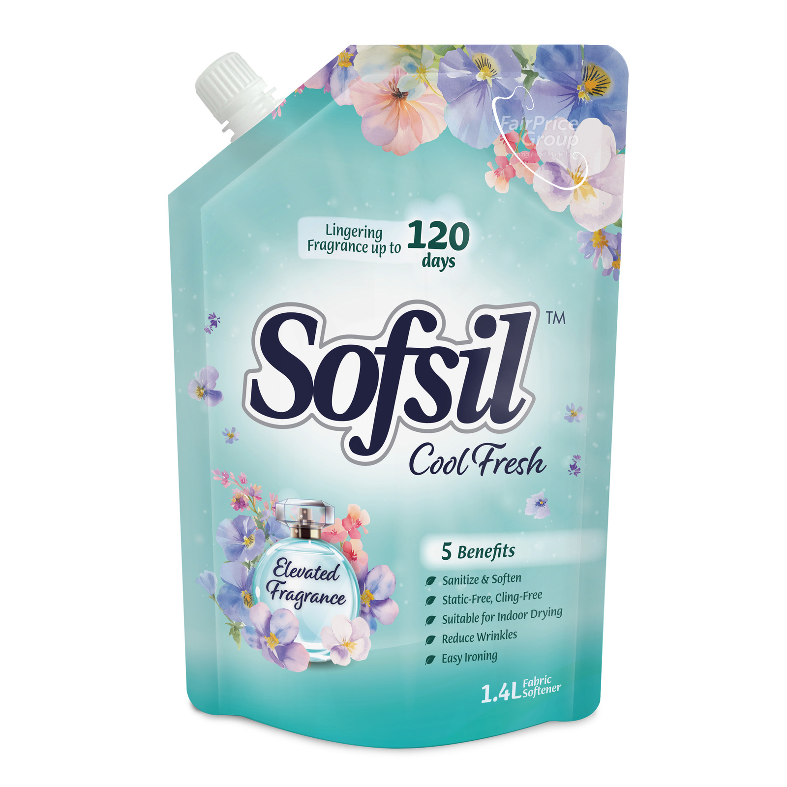 Sofsil Fabric Softener Refill - Cool Fresh