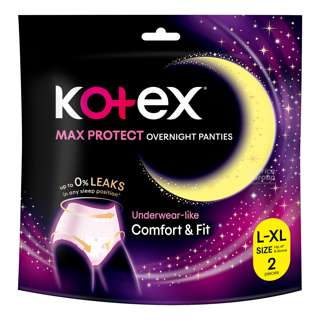 Kotex Overnight Panties - Size L-XL