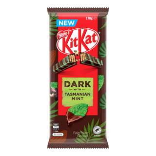 Nestle Kit Kat Chocolate Bar - Dark with Tasmanian Mint