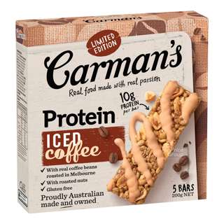 Carman's Protein Bar - Iced Coffee