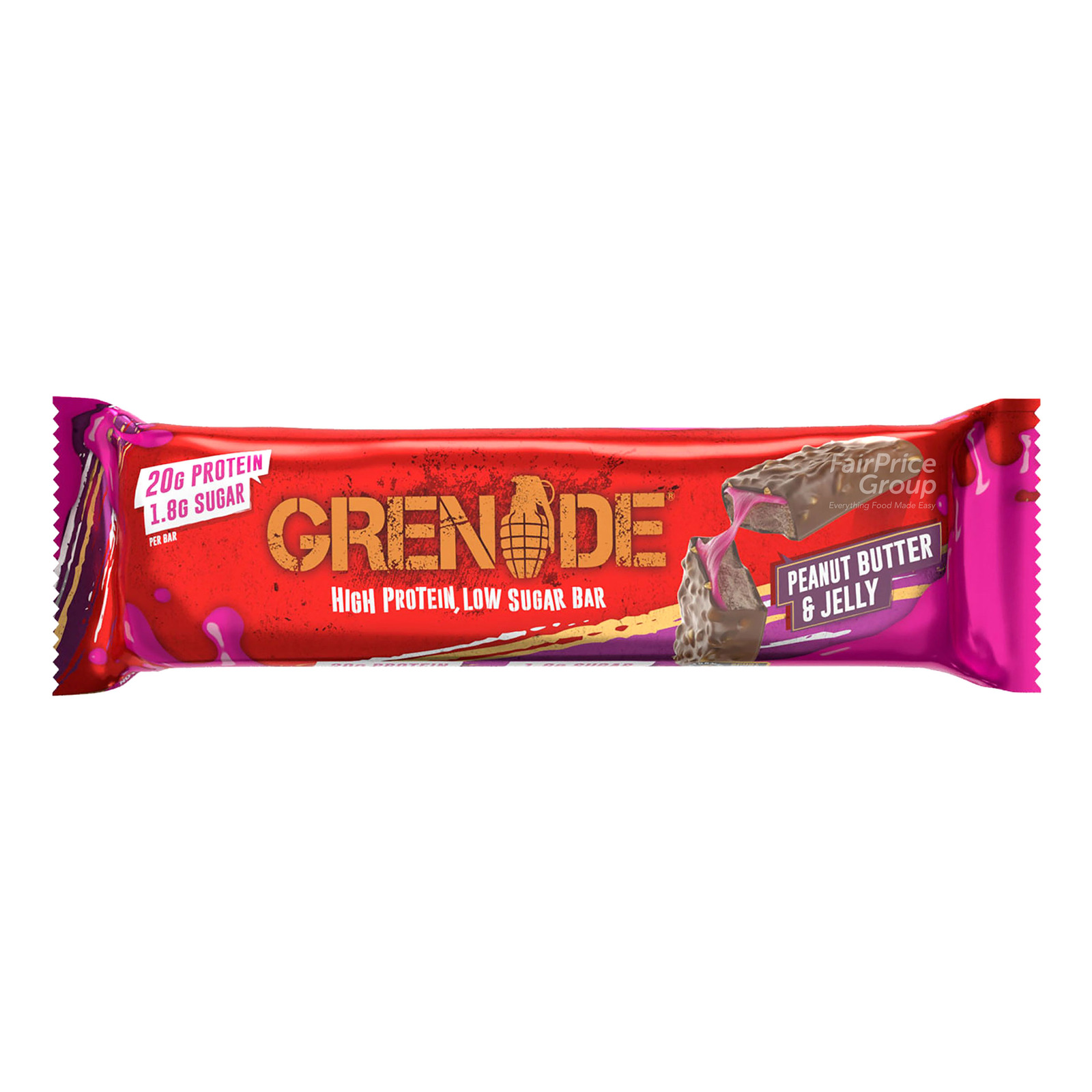 Grenade Carb Killa Bar Peanut Butter Jelly NTUC FairPrice