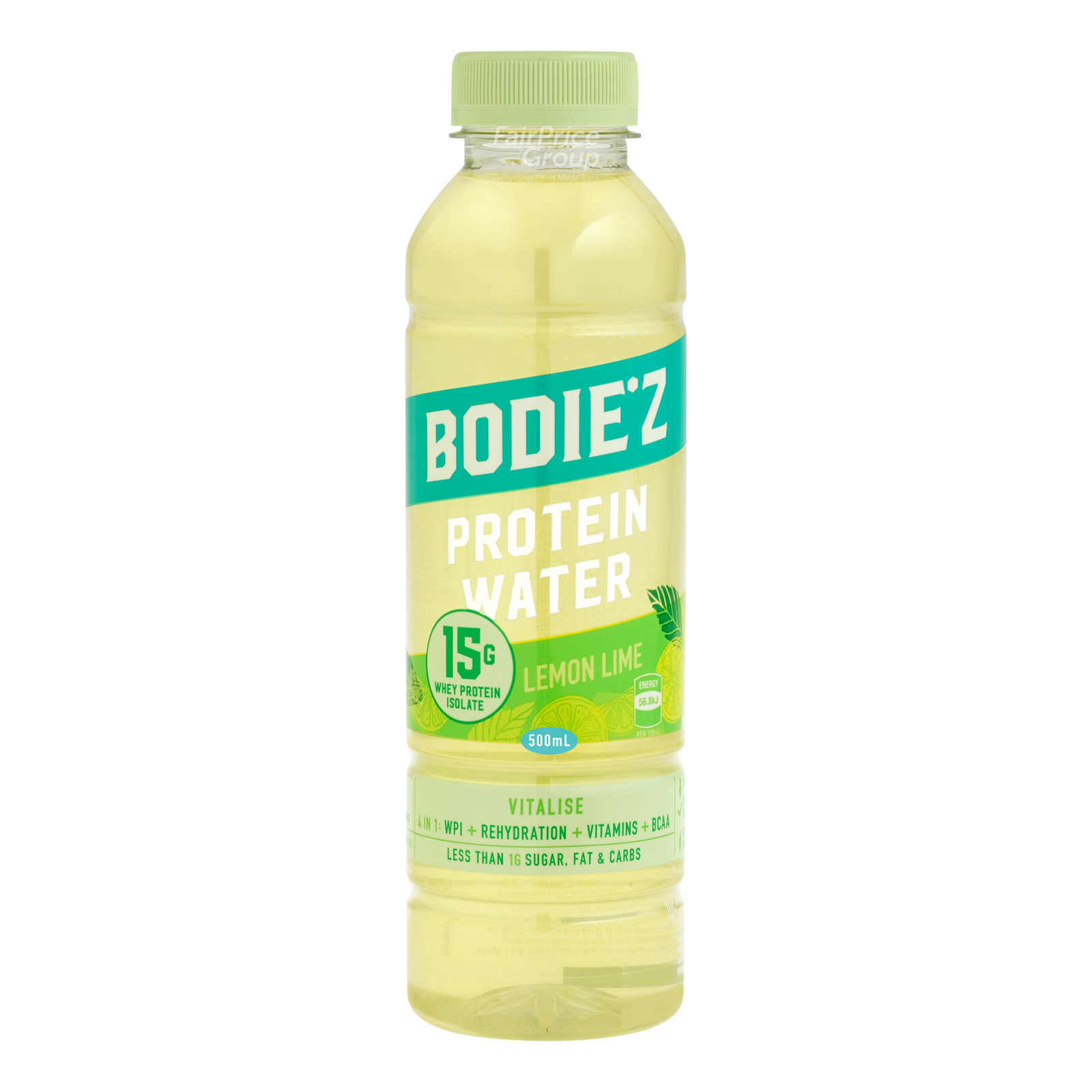 Bodiez Vitalise Protein Water Lemon Lime NTUC FairPrice