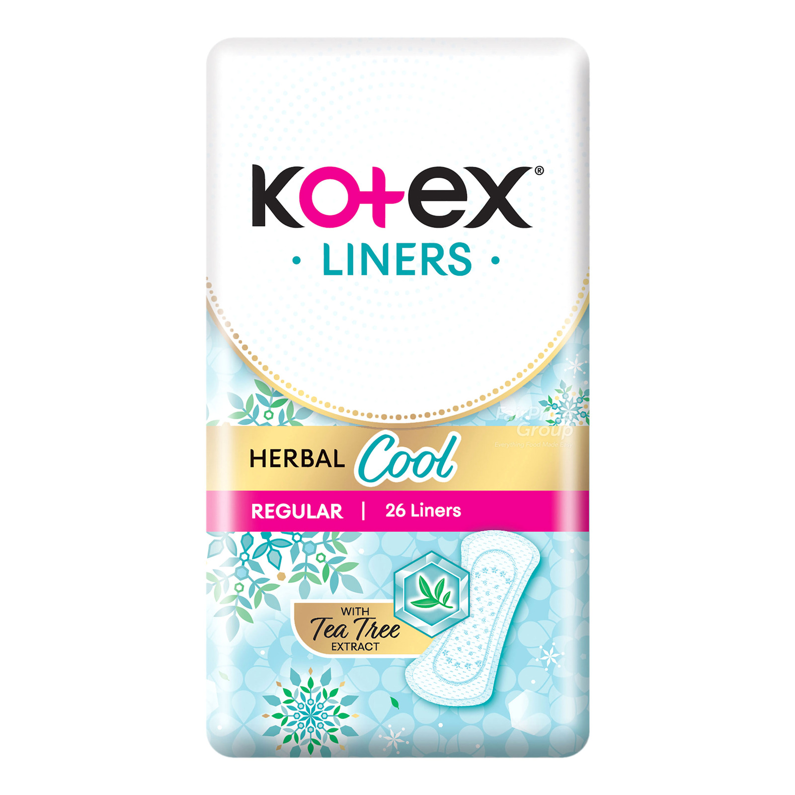 Kotex Herbal Cool Liners - Regular | NTUC FairPrice