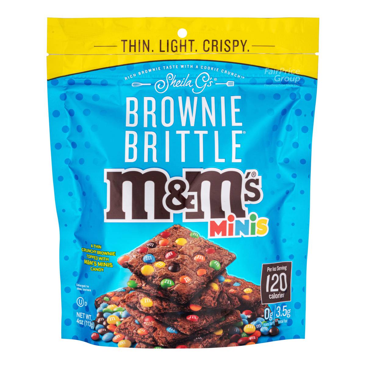 Sheila G's Brownie Brittle M&M Minis NTUC FairPrice