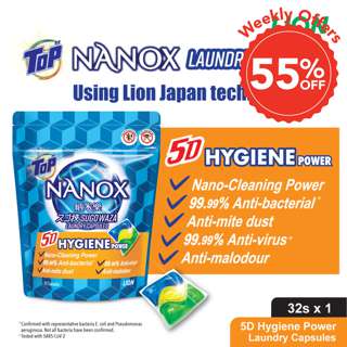 Top Nanox Laundry Capsules