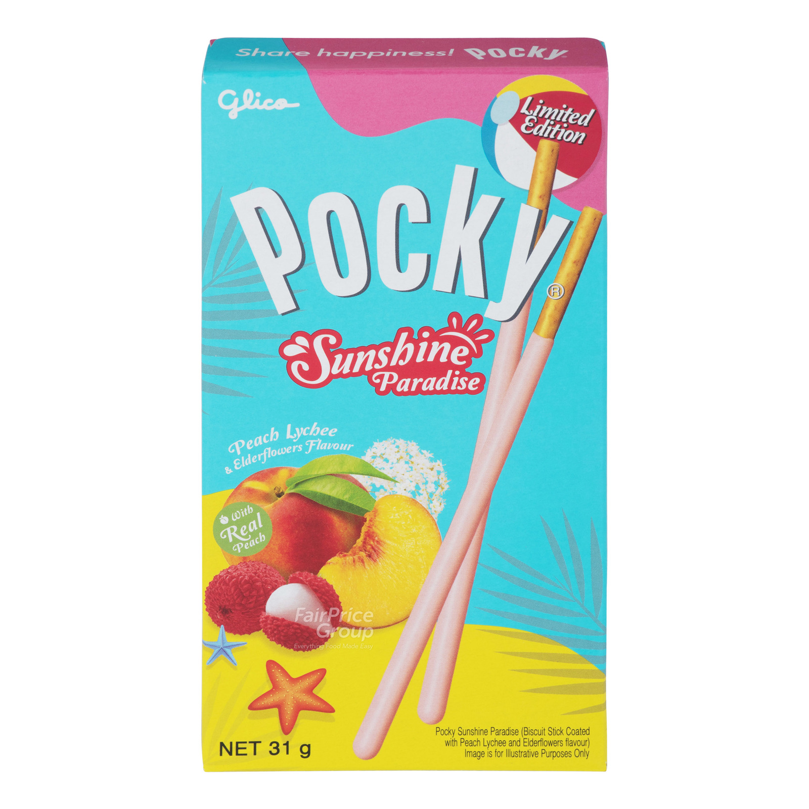 Glico Pocky Biscuit Sticks Sunshine Paradise NTUC FairPrice