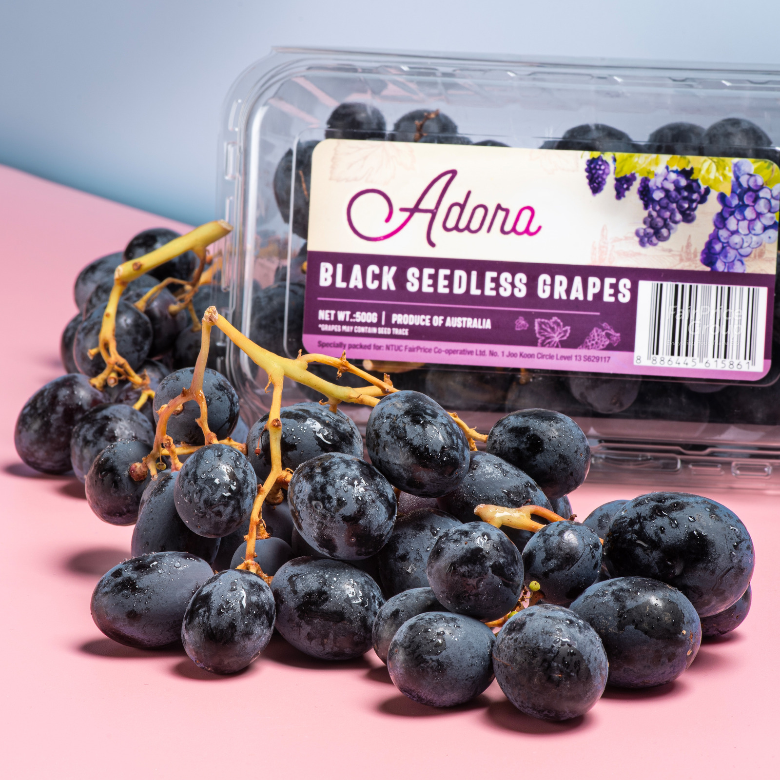Australia Adora Black Seedless Grape | NTUC FairPrice