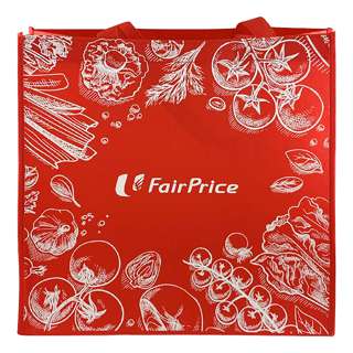 FairPrice Non-Woven Recycle Bag - Red