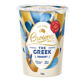 Brownes Dairy Greek Yoghurt