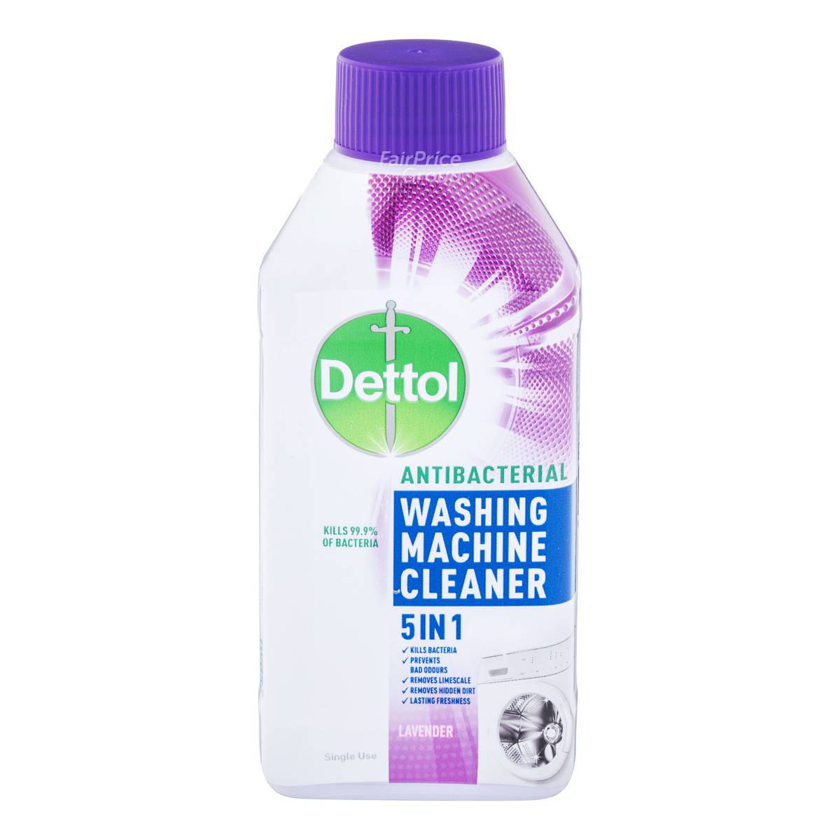 Dettol 5 in 1 Antibacterial Washing Machine Cleaner NTUC FairPrice
