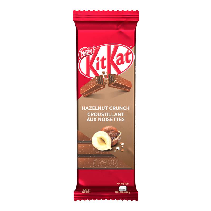 Nestle KitKat Chocolate Bar Hazelnut Crunch NTUC FairPrice