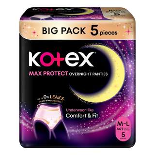 Kotex Overnight Panties - M-L