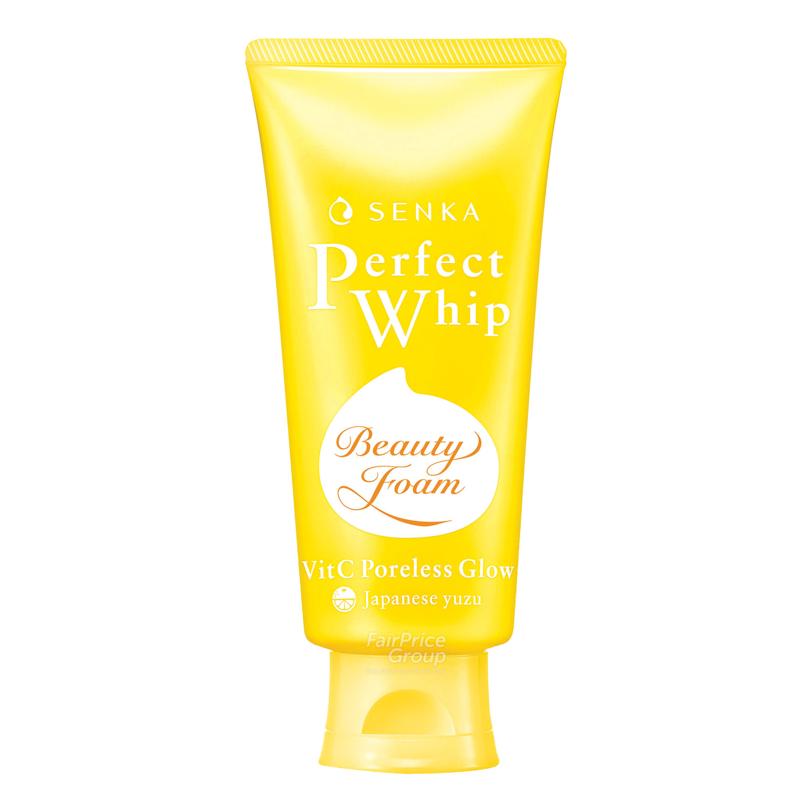 Senka Perfect Whip Beauty Foam VitC Poreless GlowJapanese Yuzu NTUC