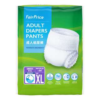 FairPrice Adult Diapers Pants - XL FairPrice Adult Diapers Pants - XL