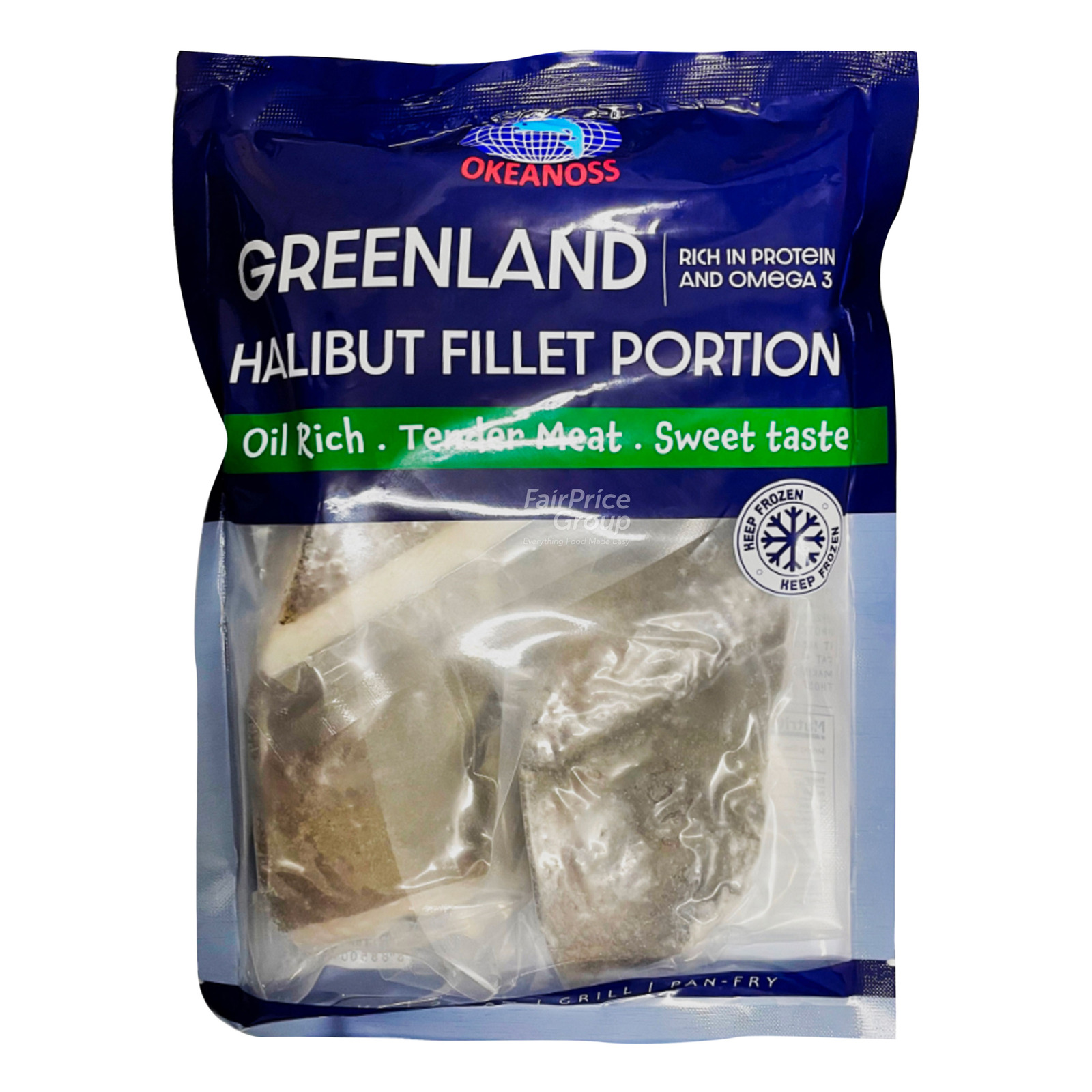 Okeanoss Greenland Halibut Fillet Portion NTUC FairPrice