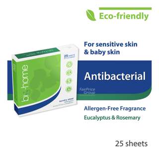 Bio-Home Laundry Sheet Detergent - Eucalyptus & Rosemary