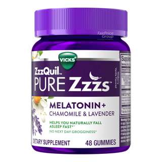 ZzzQuil Pure Dietary Supplement - Melatonin+ Chamomile & Lavender