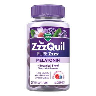 ZzzQuil Sleep - Melatonin+ Chamomile & Lavender