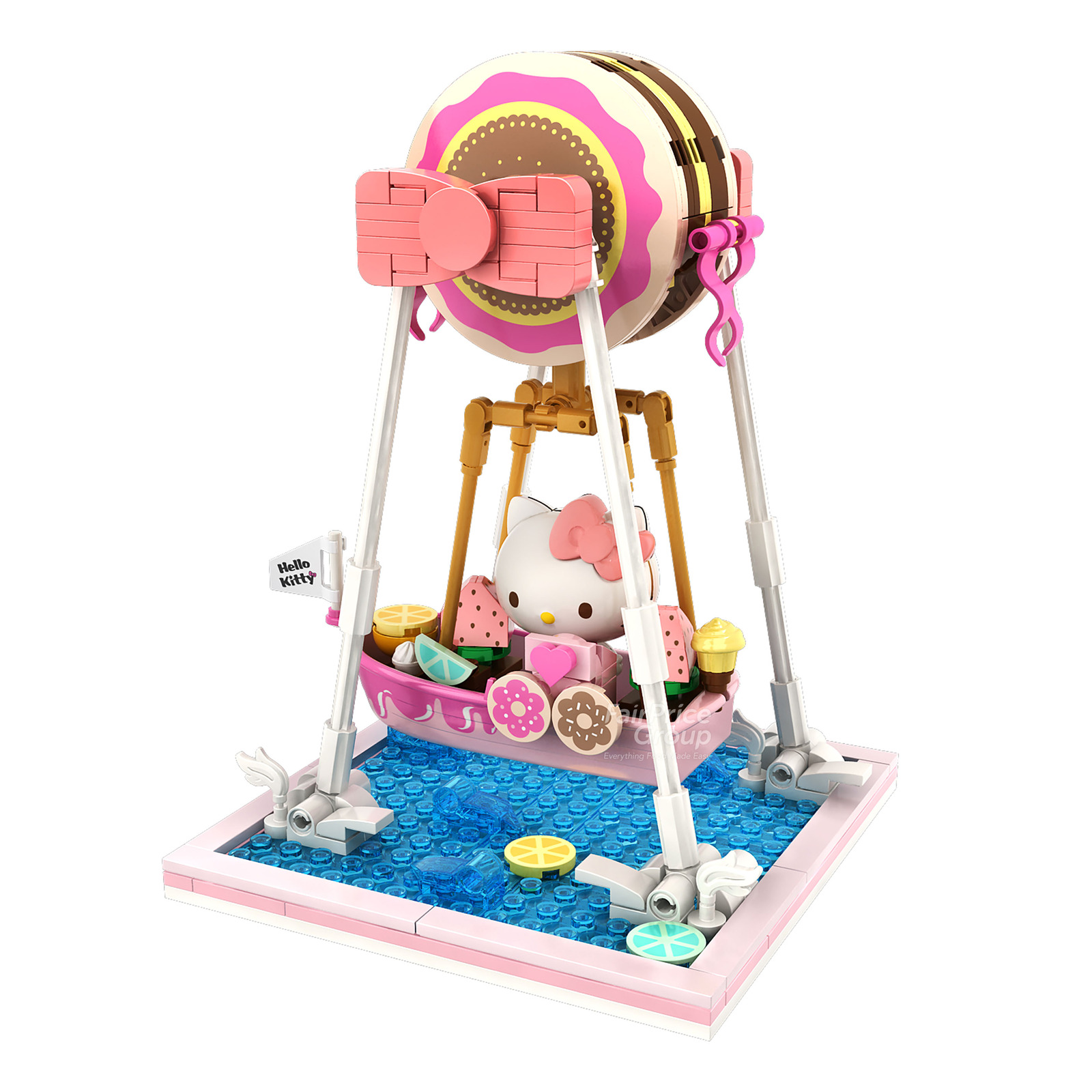 Sanrio Hello Kitty Building Blocks Summer Wunderland : Donut Ship main image 0