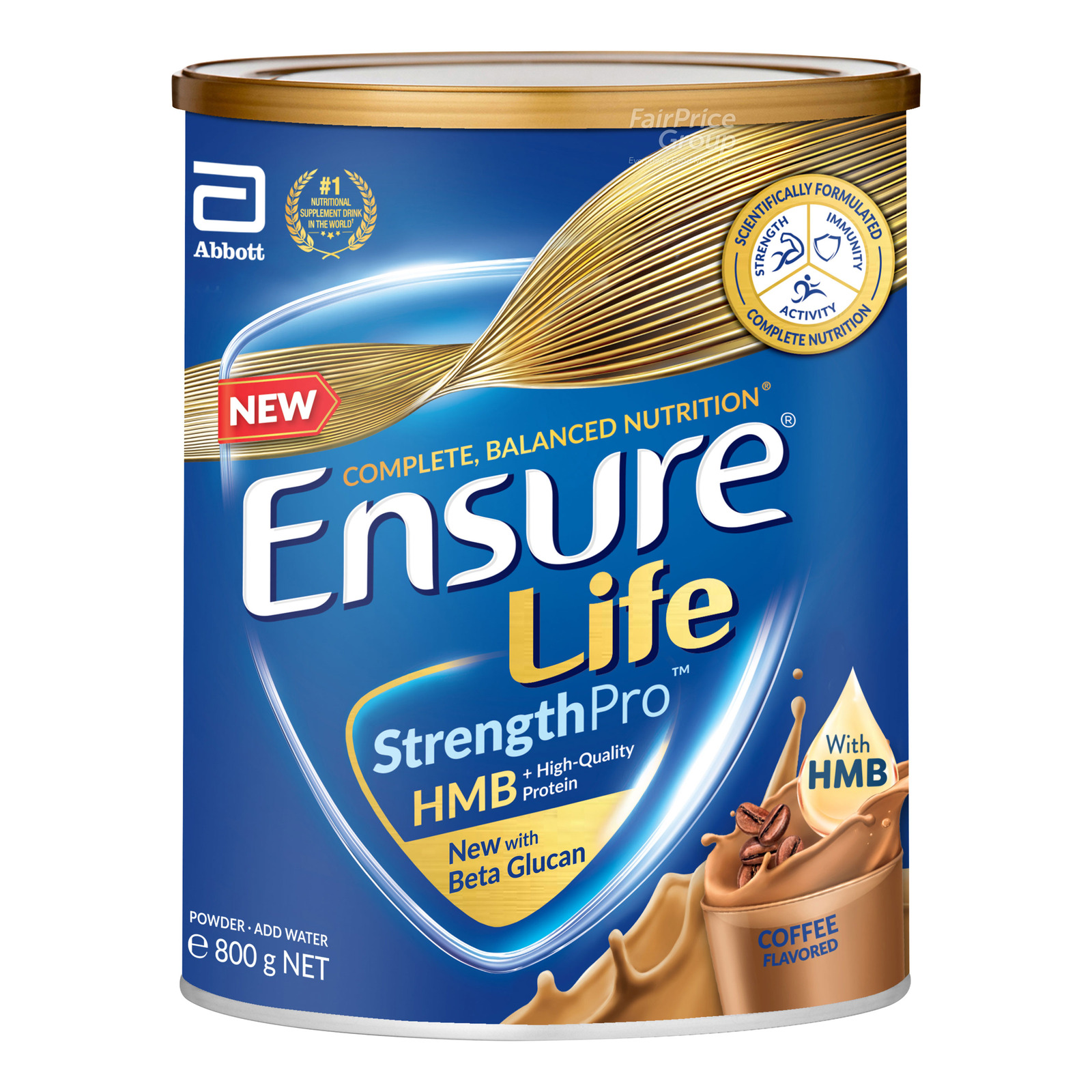 Abbott Ensure Life Strength Pro Milk Powder Coffee NTUC FairPrice